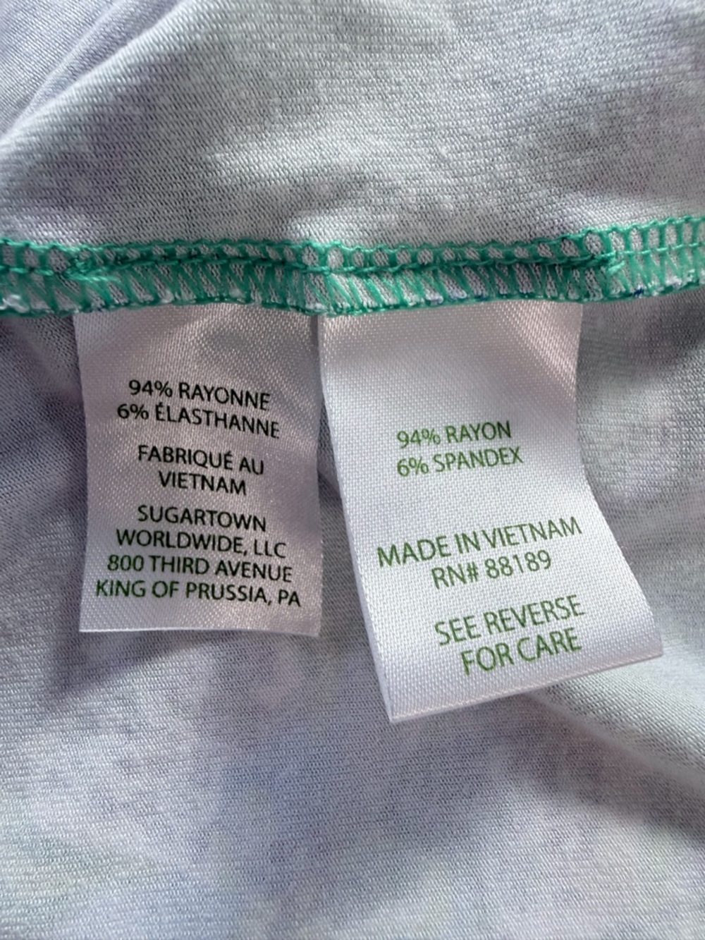 Lilly Pulitzer Green One-Shoulder Tropical Print Mini Dress - Picture 10 of 16